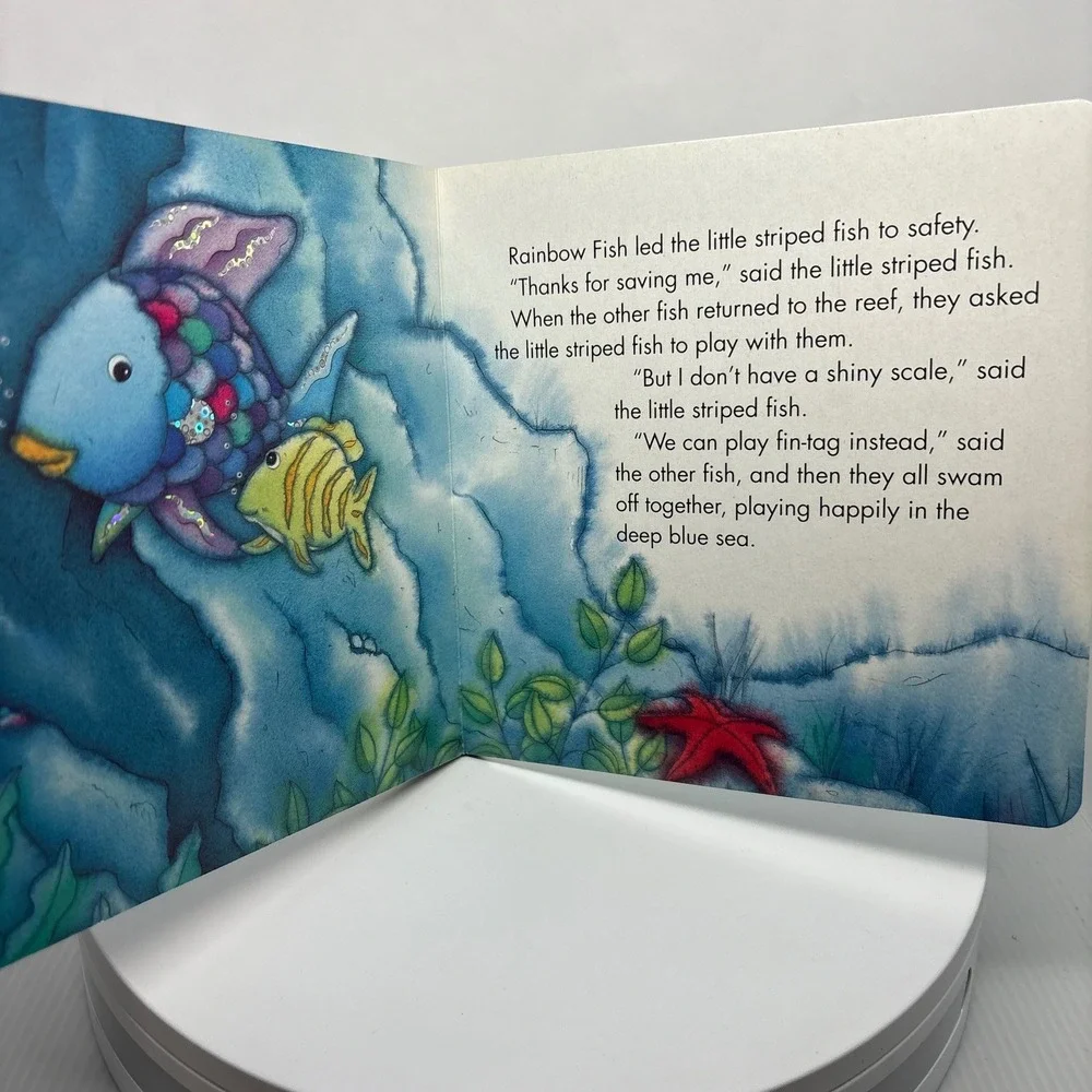 The Rainbow Fish and Rainbow Fish to‎ the Rescue Board Books by Marcus Pfister
